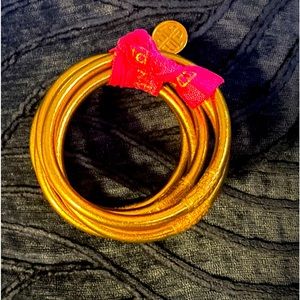 BuDhagirl ** All weather bangle. Set of 5 bangles.